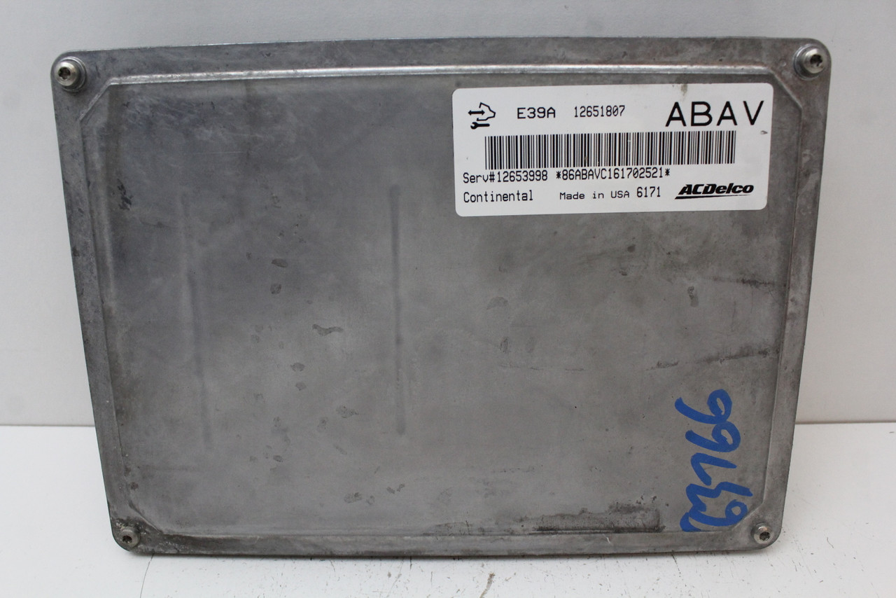 13 14 15 16 Buick Verano 12653998 Computer Brain Engine Control ECU ECM Module