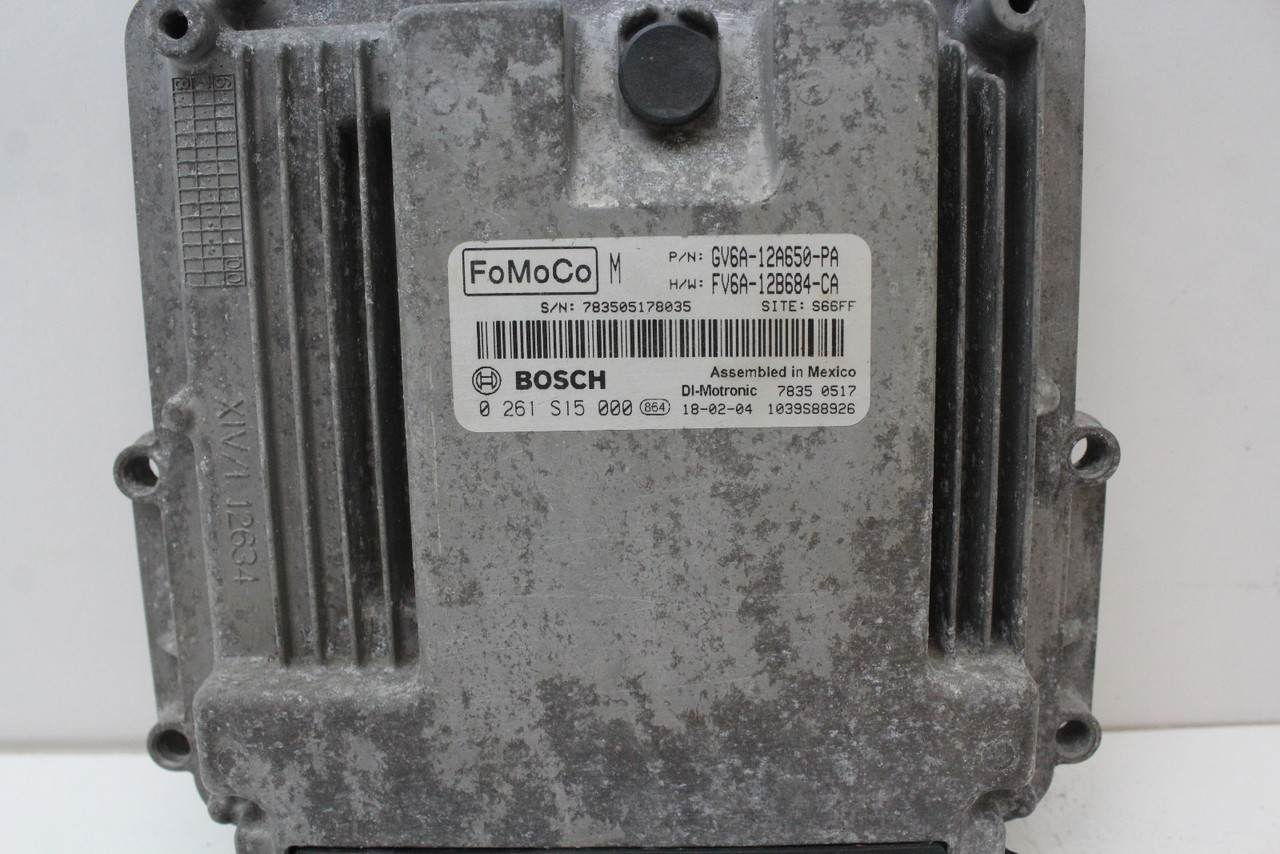 16 17 18 Ford Focus FV6A-12B684-CA Computer Engine Control ECU ECM EBX Module