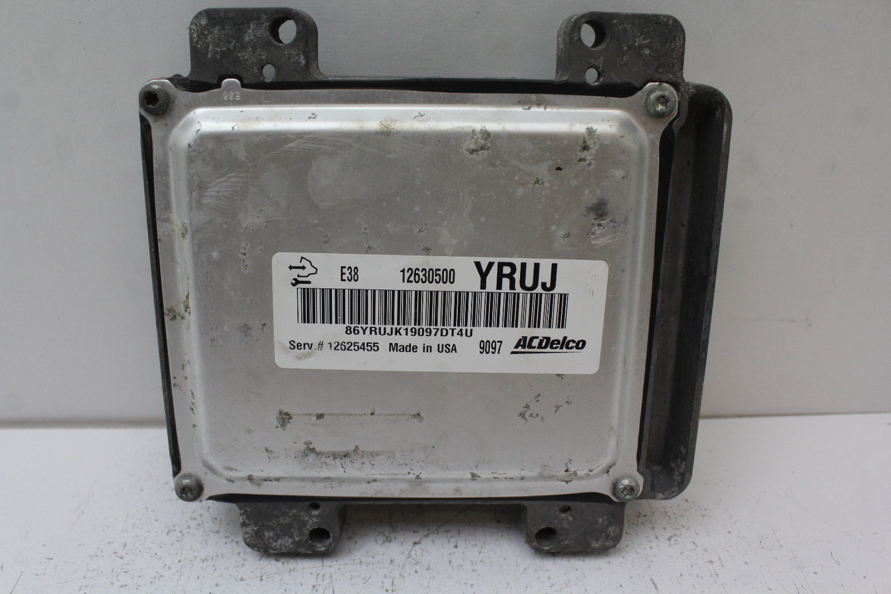 09 10 Chevrolet Tahoe 12625455 Computer Brain Engine Control ECU ECM EBX Module