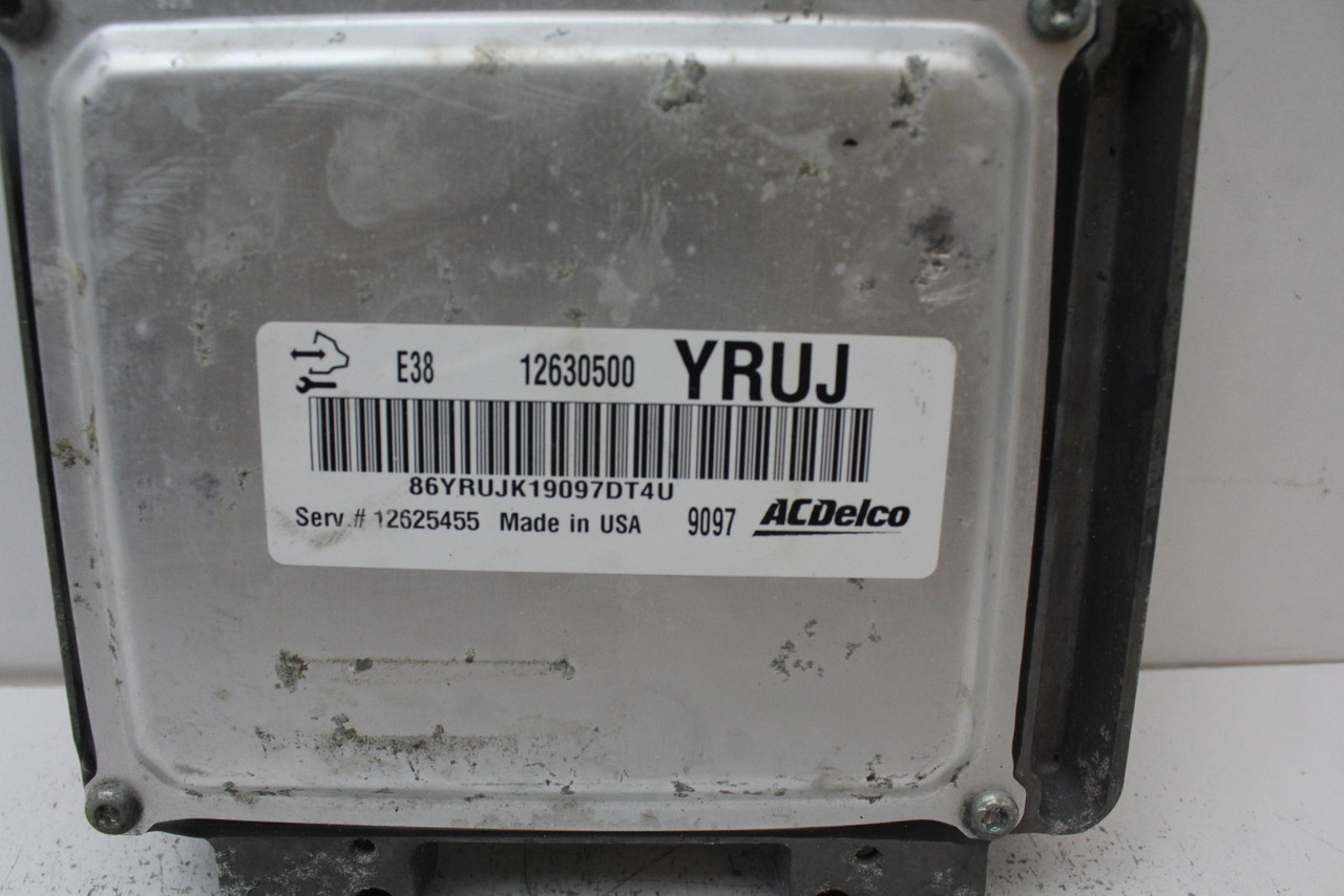 09 10 Chevrolet Tahoe 12625455 Computer Brain Engine Control ECU ECM EBX Module