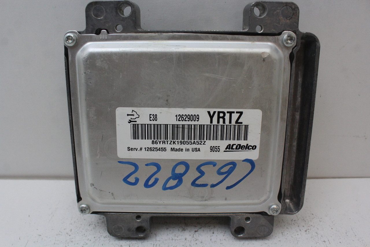 09 10 Cadillac Escalade ESV 12625455 Computer Engine Control ECU ECM EBX Module