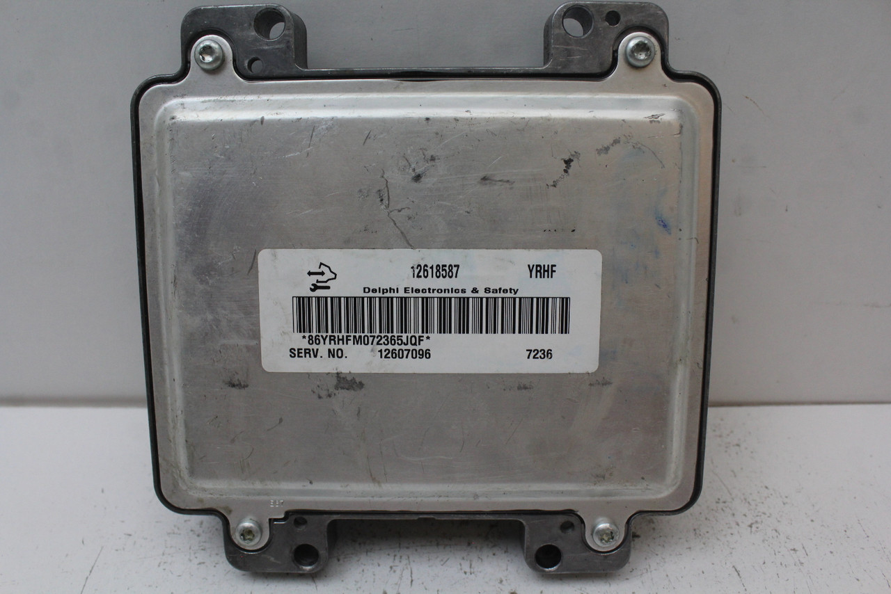 08 09 10 Saturn Vue 12607096 Computer Brain Engine Control ECU ECM EBX Module