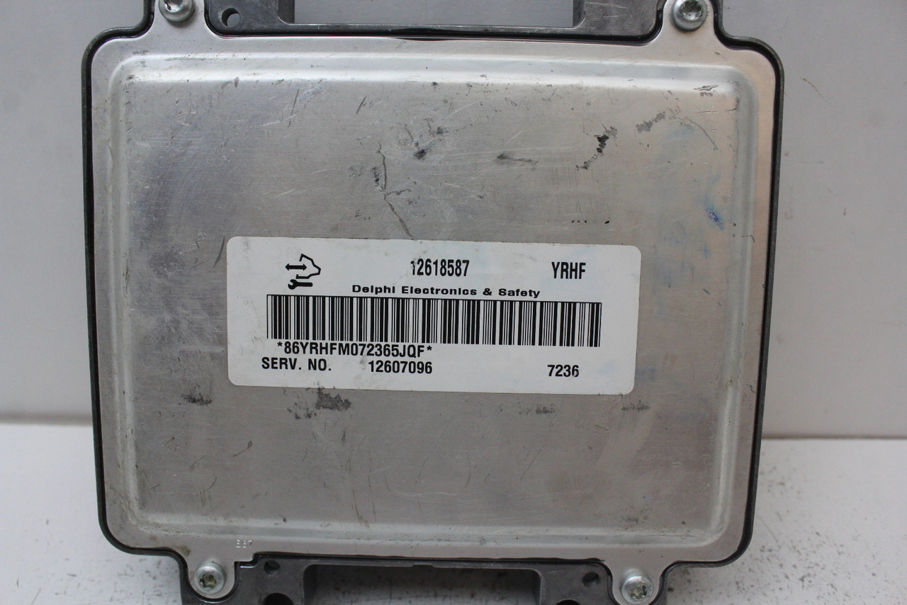 08 09 10 Saturn Vue 12607096 Computer Brain Engine Control ECU ECM EBX Module