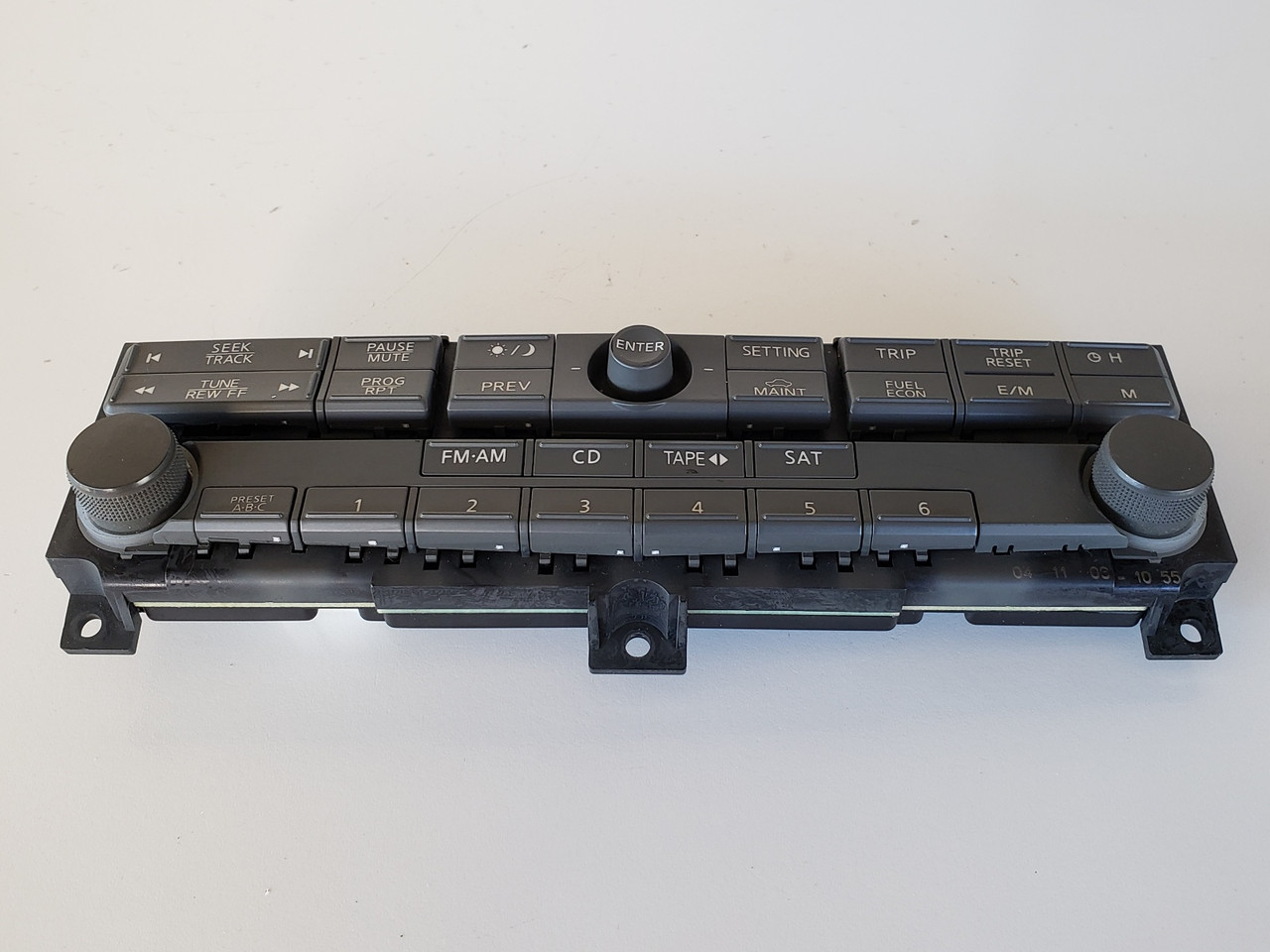 04-05 Nissan Maxima 28395 7Y000 Audio Control Panel