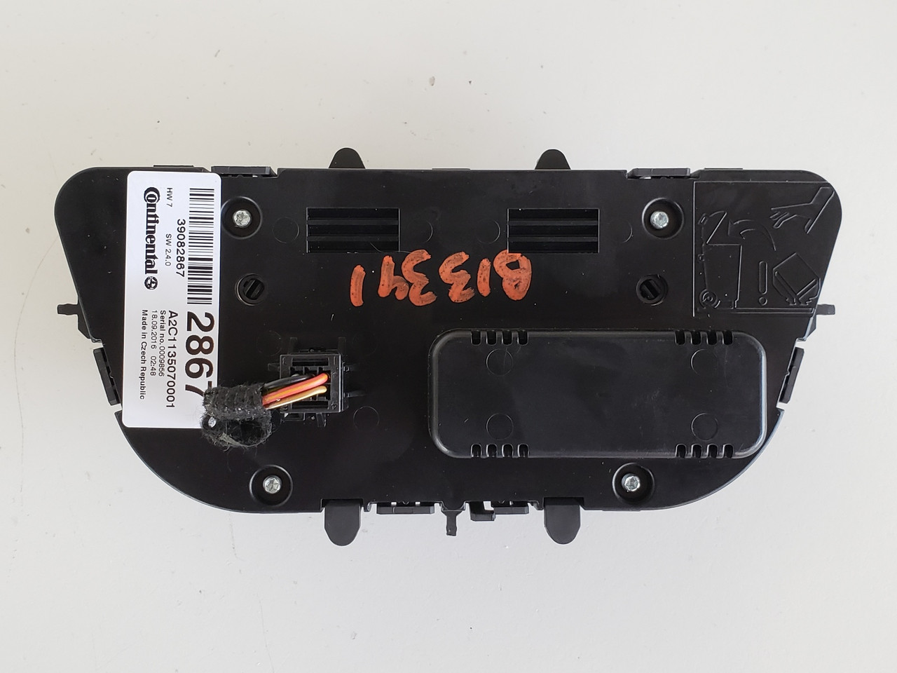 17-19 Buick Encore 39082867 Climate Control Panel Temperature Unit A/C Heater