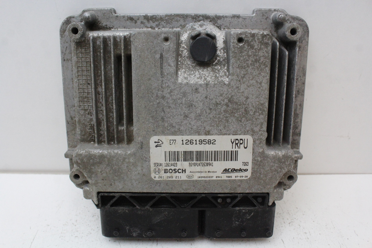 08 09 Chevrolet Equinox 12614423 Computer Engine Control ECU ECM EBX Module