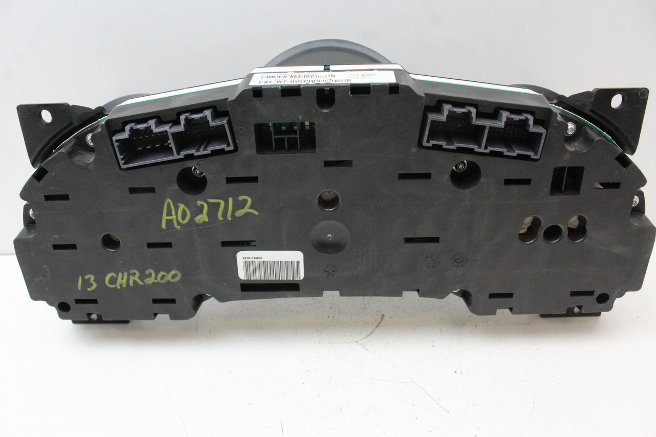 11-14 Chrysler 200 56046514AH Speedometer Head Instrument Cluster Gauges 4K