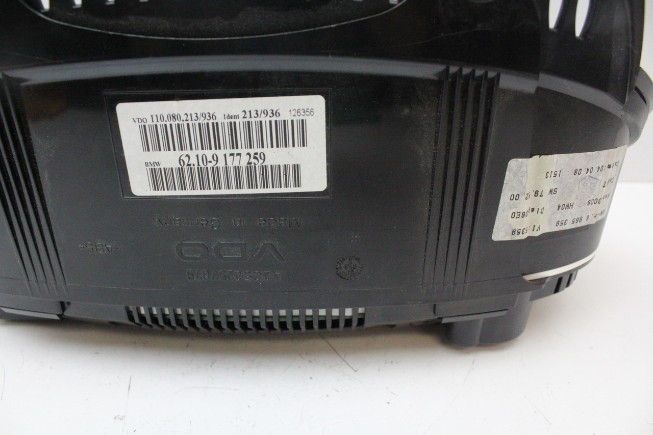 08 09 10 BMW 535I 528I 62109177259 Speedometer Instrument Cluster Gauges 73K