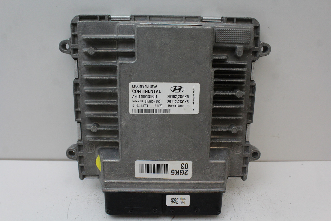 18 19 Hyundai Sonata 39112-2GGK5 Computer Engine Control ECU ECM EBX Module