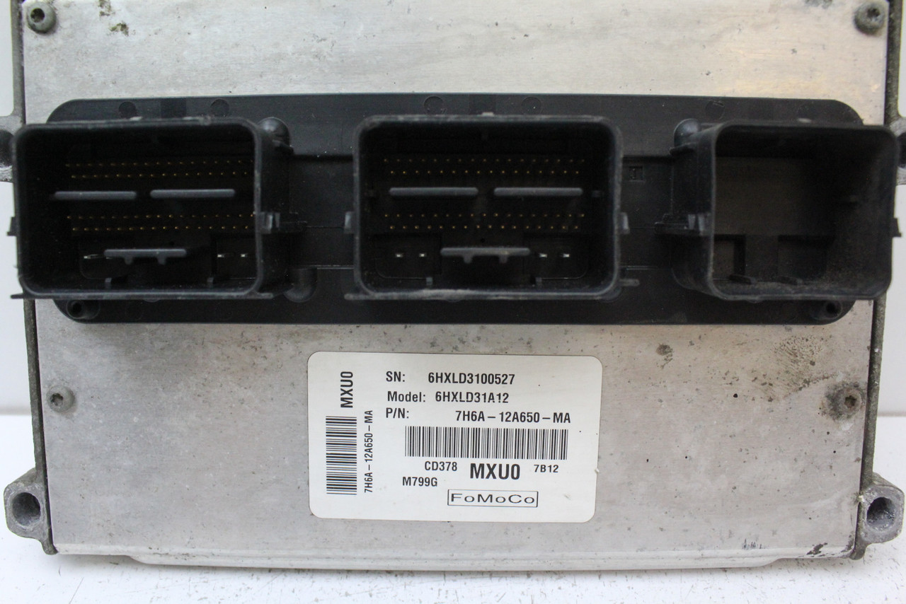07 08 09 Lincoln MKZ 7H6A-12A650-MA Computer Engine Control ECU ECM EBX Module