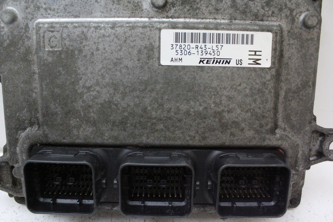 08-10 Honda Accord 37820-R43-L57 Computer Engine Control ECU ECM EBX Module
