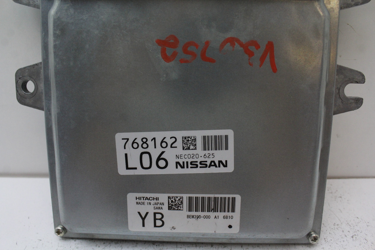 14-17 Infiniti QX50 BEM390-000 A1 Computer Engine Control ECU ECM EBX Module