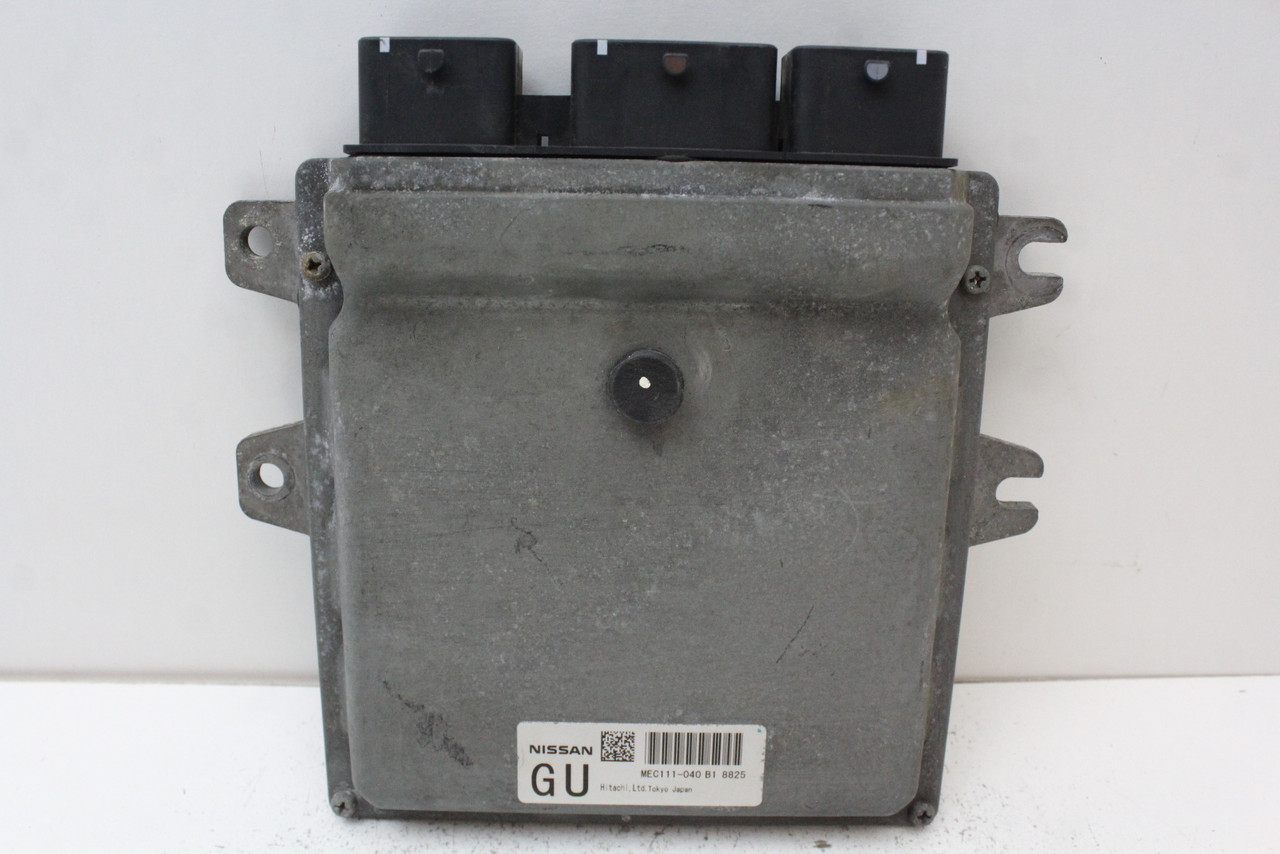 2009 09 Nissan Rogue MEC111-040 B1 Computer Engine Control ECU ECM EBX Module