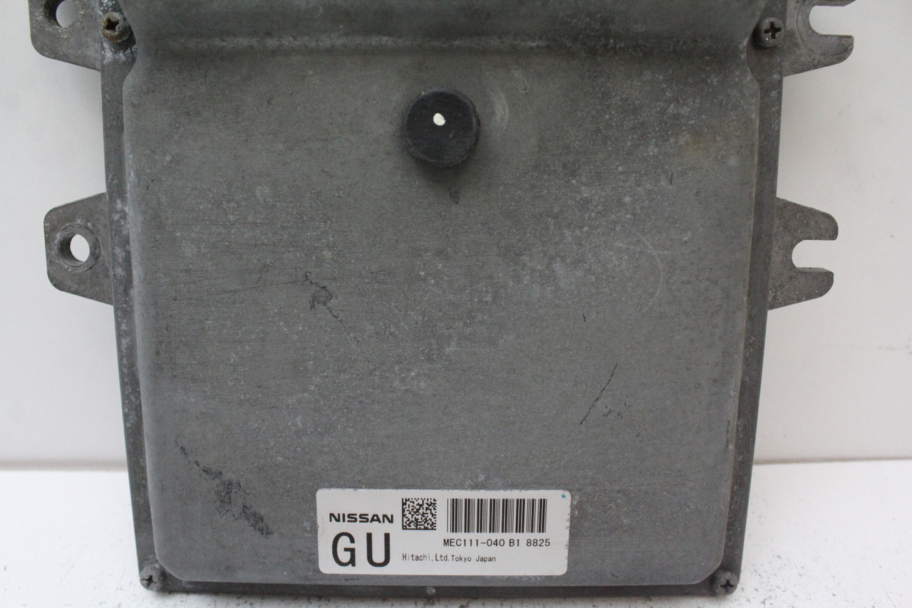 2009 09 Nissan Rogue MEC111-040 B1 Computer Engine Control ECU ECM EBX Module