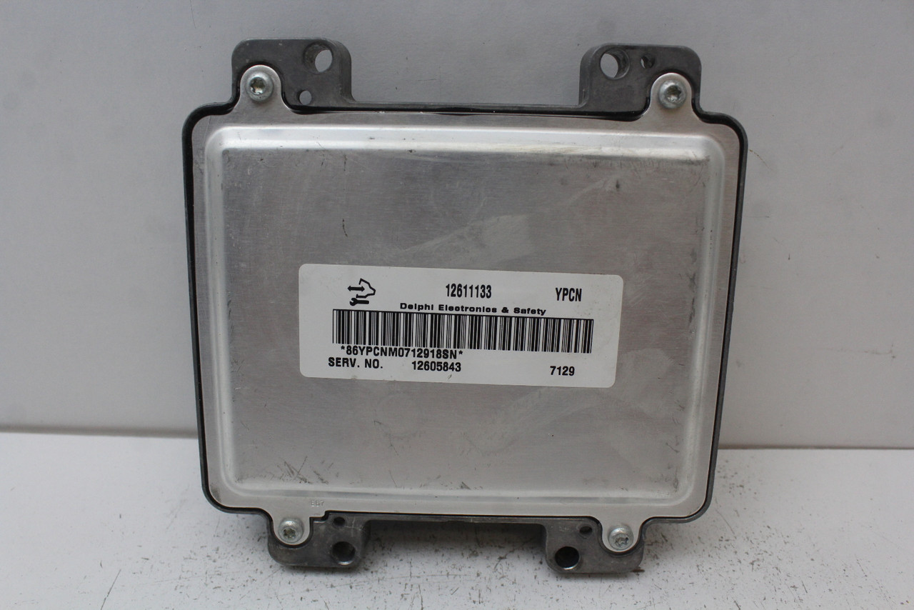 06 08 Cadillac DTS 12605843 Computer Brain Engine Control ECU ECM EBX Module