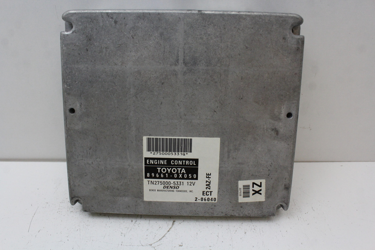 03 2003 Toyota Camry 29661-0X050 Computer Engine Control ECU ECM EBX Module