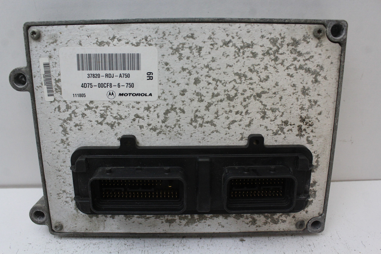 05 06 Acura MDX 37820-RDJ-A75 Computer Brain Engine Control ECU ECM EBX Module
