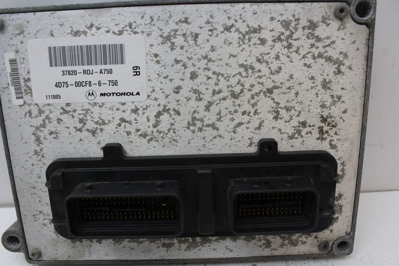 05 06 Acura MDX 37820-RDJ-A75 Computer Brain Engine Control ECU ECM EBX Module