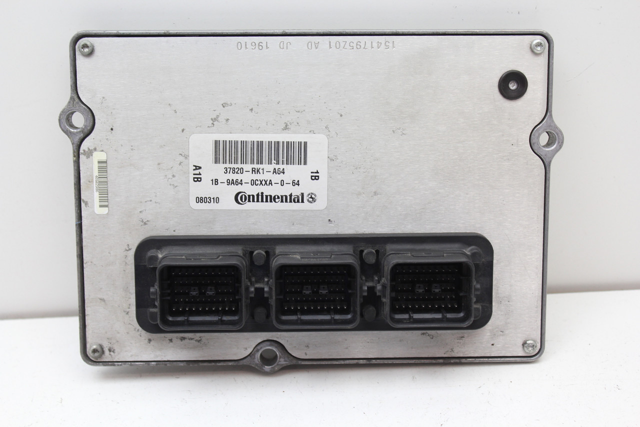 10 11 Acura TL 37820-RK1-A64 Computer Brain Engine Control ECU ECM EBX Module