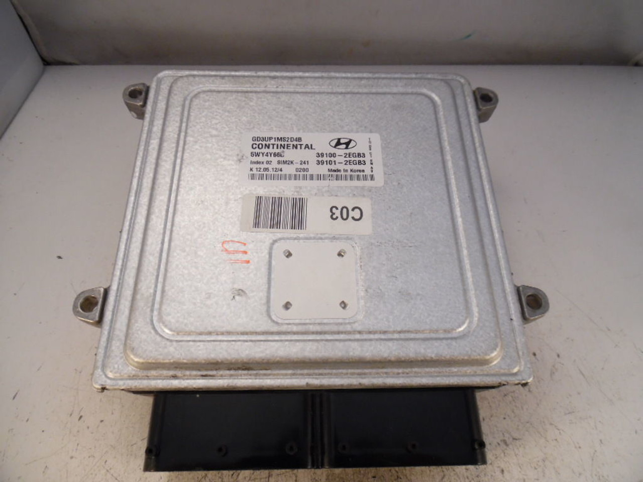 13 ELANTRA 39101-2EGB3 COMPUTER BRAIN ENGINE CONTROL ECU ECM