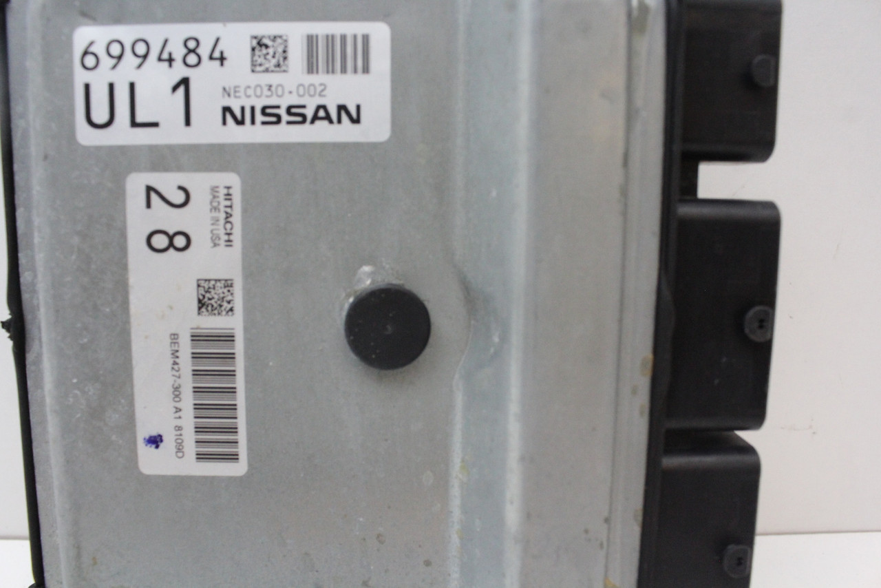 18 19 Nissan Murano BEM427-300 A1 Computer Engine Control ECU ECM EBX Module 18 19 Nissan Murano BEM427-300 A1 Computer Engine Control ECU ECM EBX Module