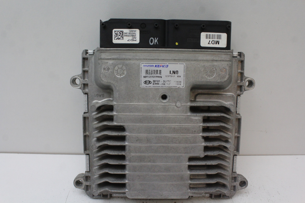 17 18 19 Kia Cadenza 39101-3LYN0 Computer Engine Control ECU ECM EBX Module