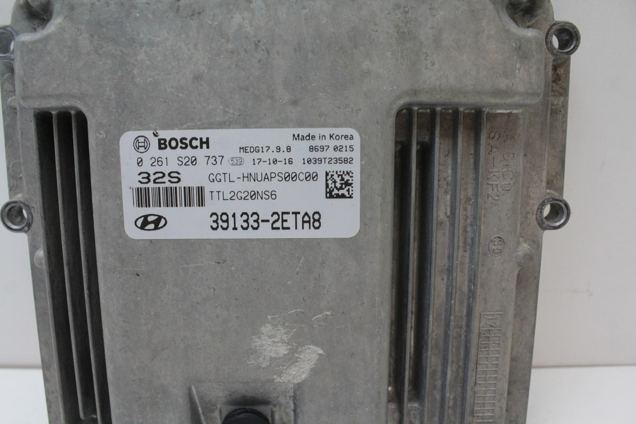 16 17 18 Hyundai Tucson 39133-2ETA8 Computer Engine Control ECU ECM EBX Module