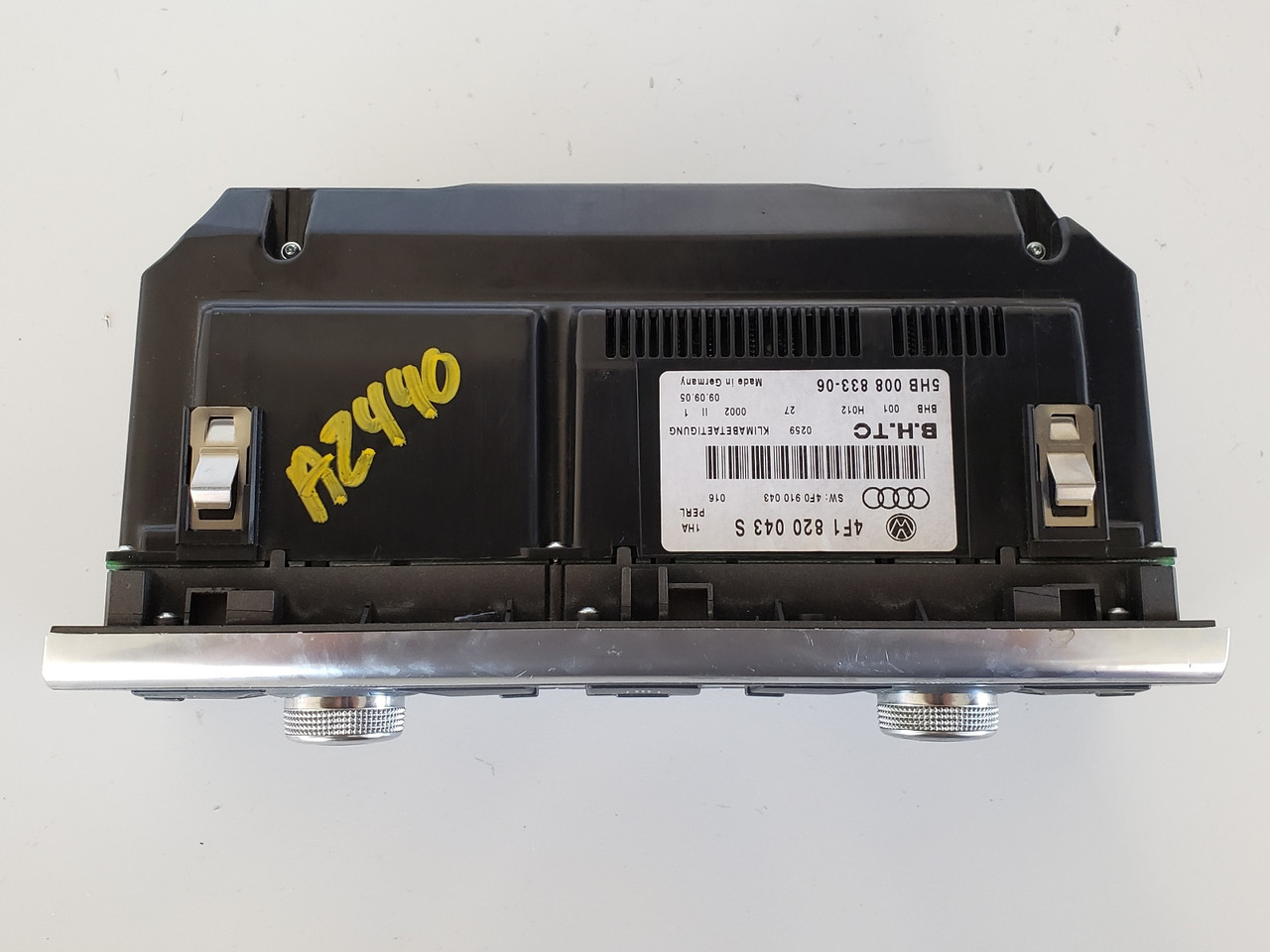 06-11 Audi A6 4F1 820 043 S Climate Control Panel Temperature Unit A/C Heater