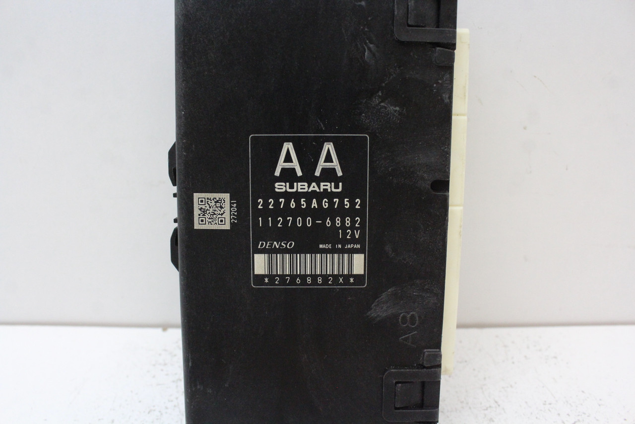 15 16 Subaru Forester 22765AG752 Computer Brain Engine Control ECU ECM Module