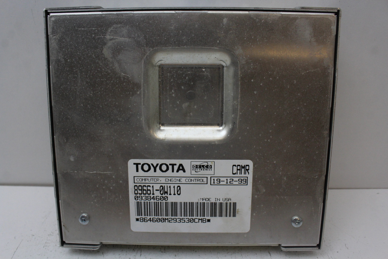 2000 00 Toyota Camry 89661-0W110 Computer Brain Engine Control ECU ECM Module