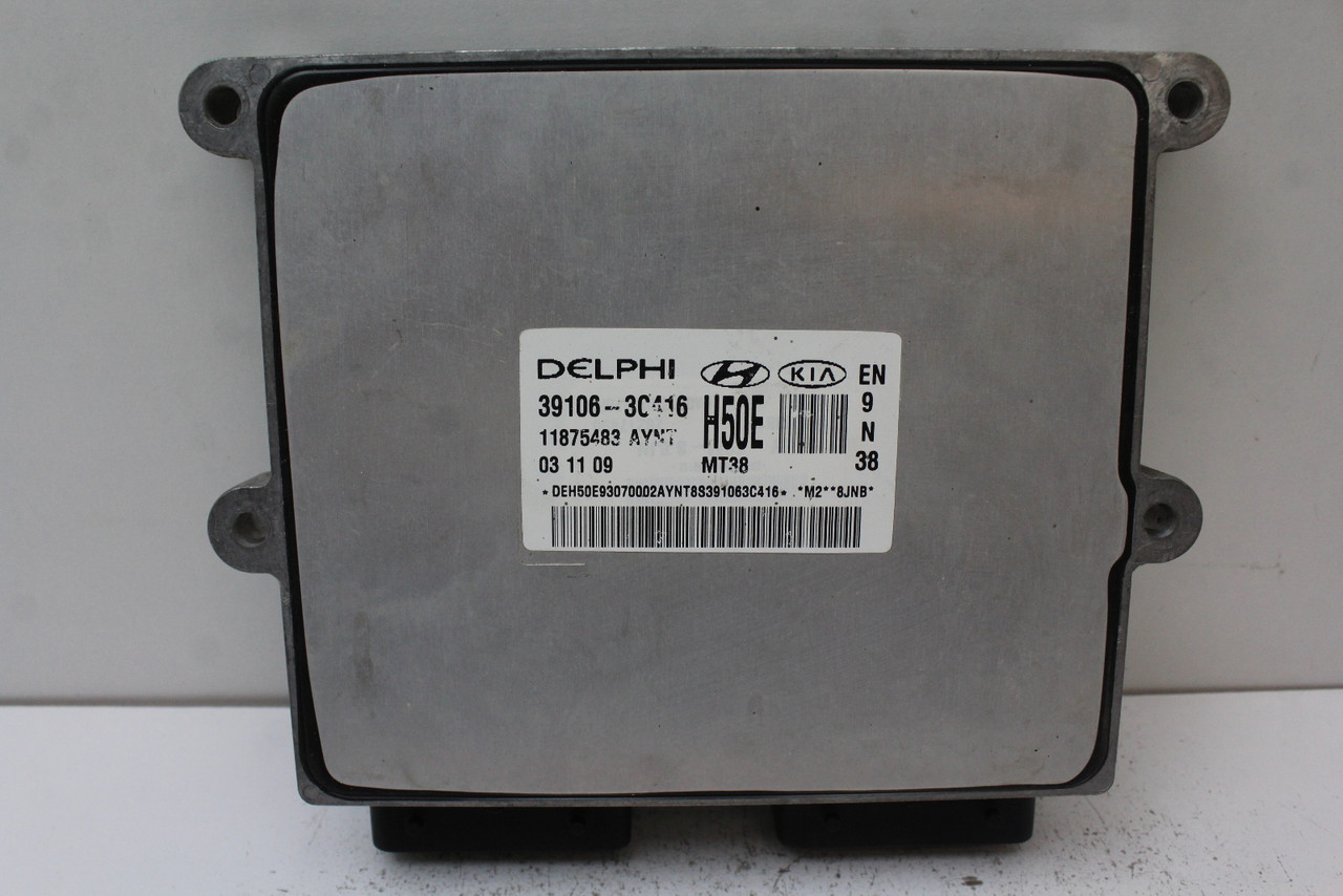 10 11 12 Hyundai Veracruz 39106-3C416 Computer Engine Control ECU ECM EBX Module