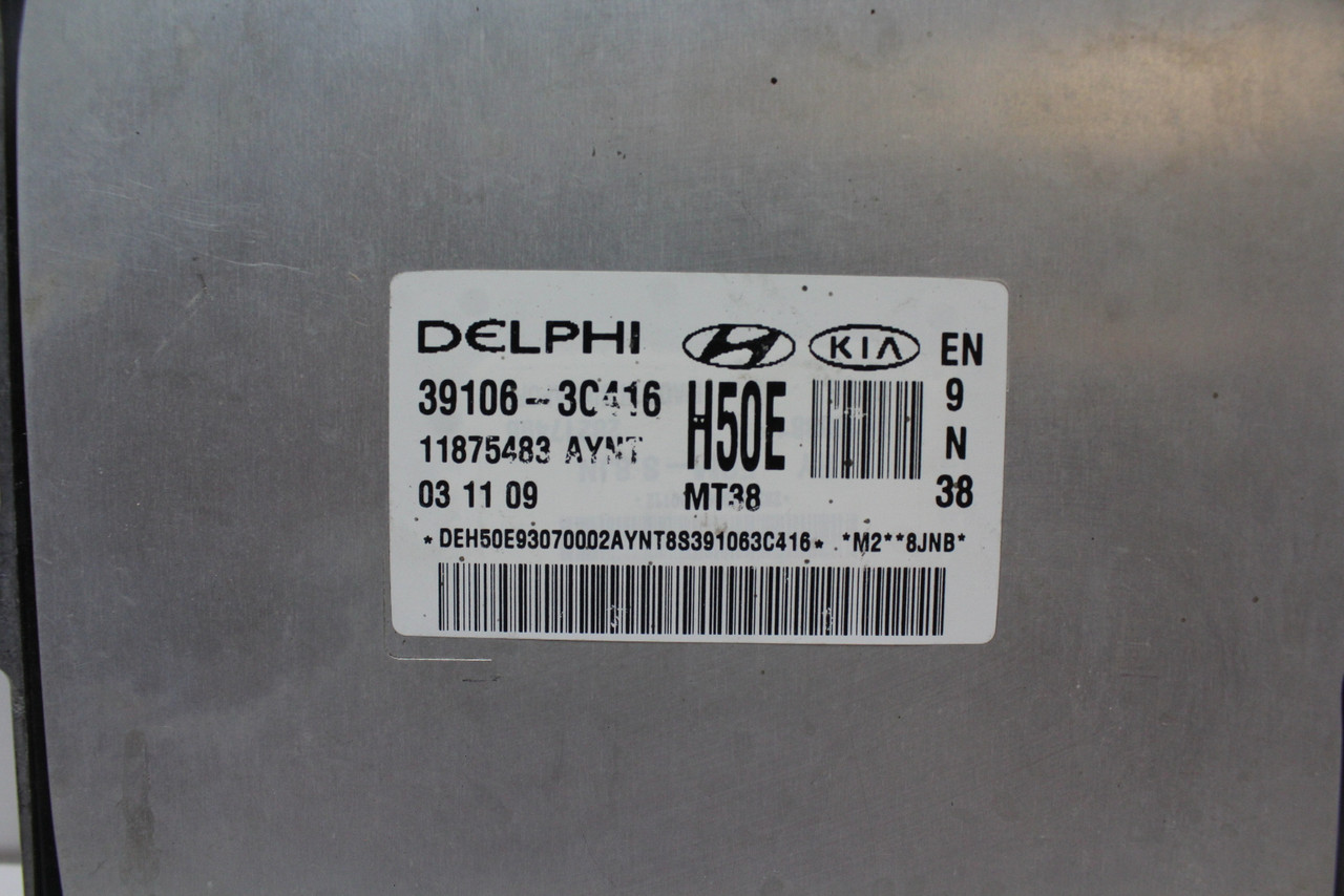 10 11 12 Hyundai Veracruz 39106-3C416 Computer Engine