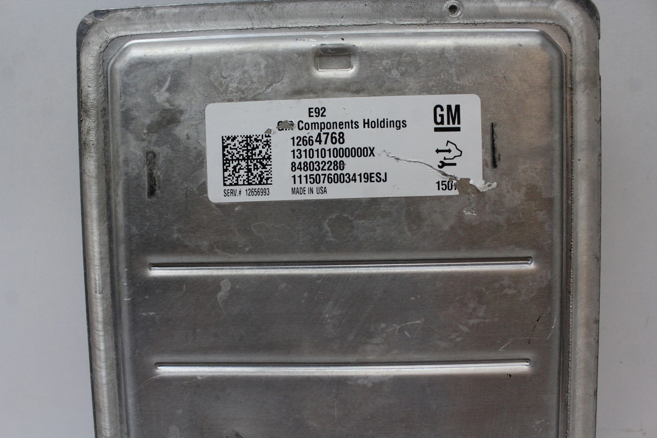 14 15 16 Chevrolet Silverado 12656993 Computer Engine Control ECU ECM Module