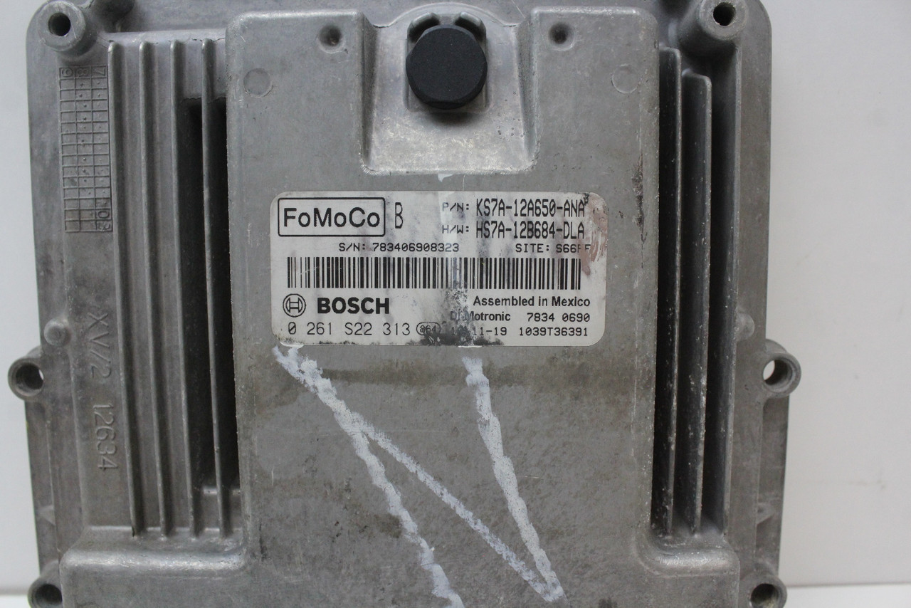 17-20 Ford Fusion HS7A-12B684-DLA Computer Brain Engine Control ECU ECM Module