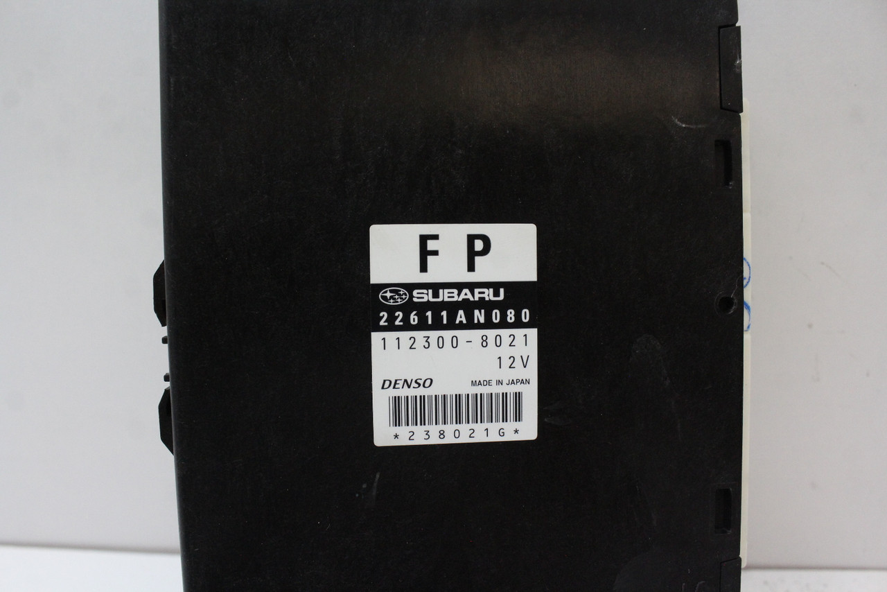 08 2008 Subaru Forester 22611AN080 Computer Brain Engine Control ECU ECM Module