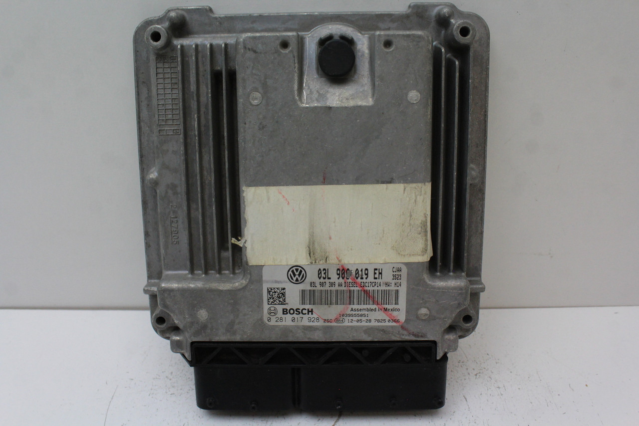 12 2012 Volkswagen Jetta 03L 906 019 EH Computer Engine Control ECU ECM Module 12 2012 Volkswagen Jetta 03L 906 019 EH Computer Engine Control ECU ECM Module