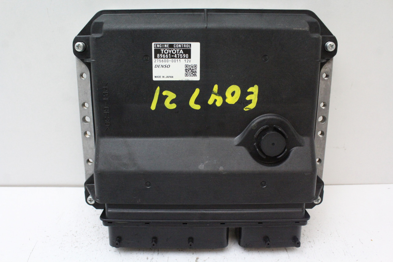 14 15 Toyota Prius 89661-47590 Computer Brain Engine Control ECU ECM EBX Module