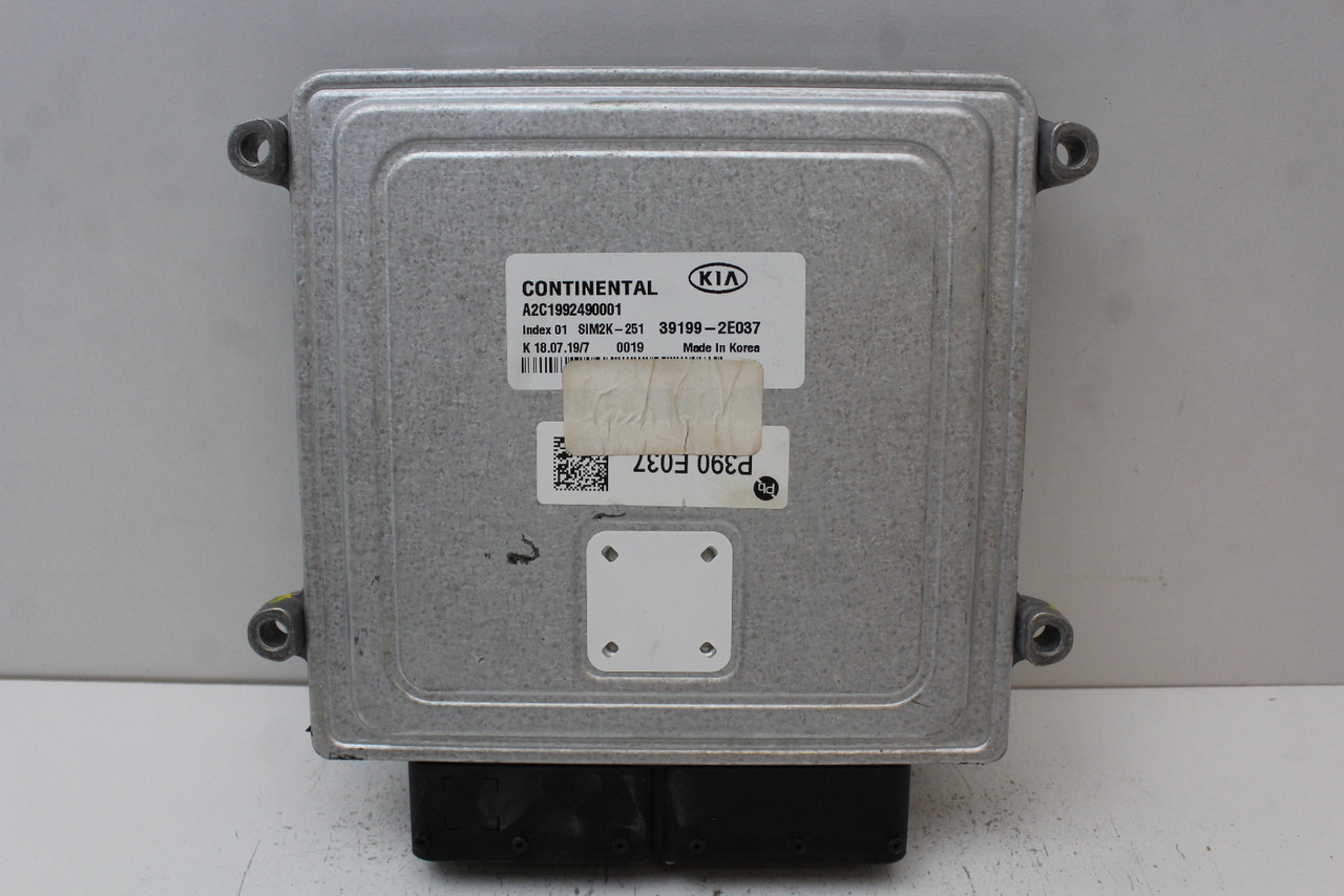 2020 20 Kia Forte 39199-2E037 Computer Brain Engine Control ECU ECM EBX Module