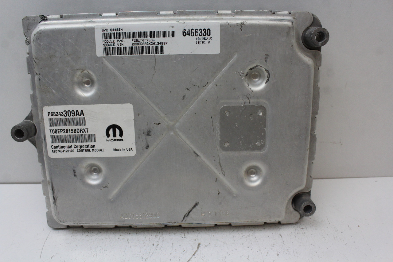 16 17 Chrysler 300 P68243309AA Computer Brain Engine Control ECU ECM EBX Module