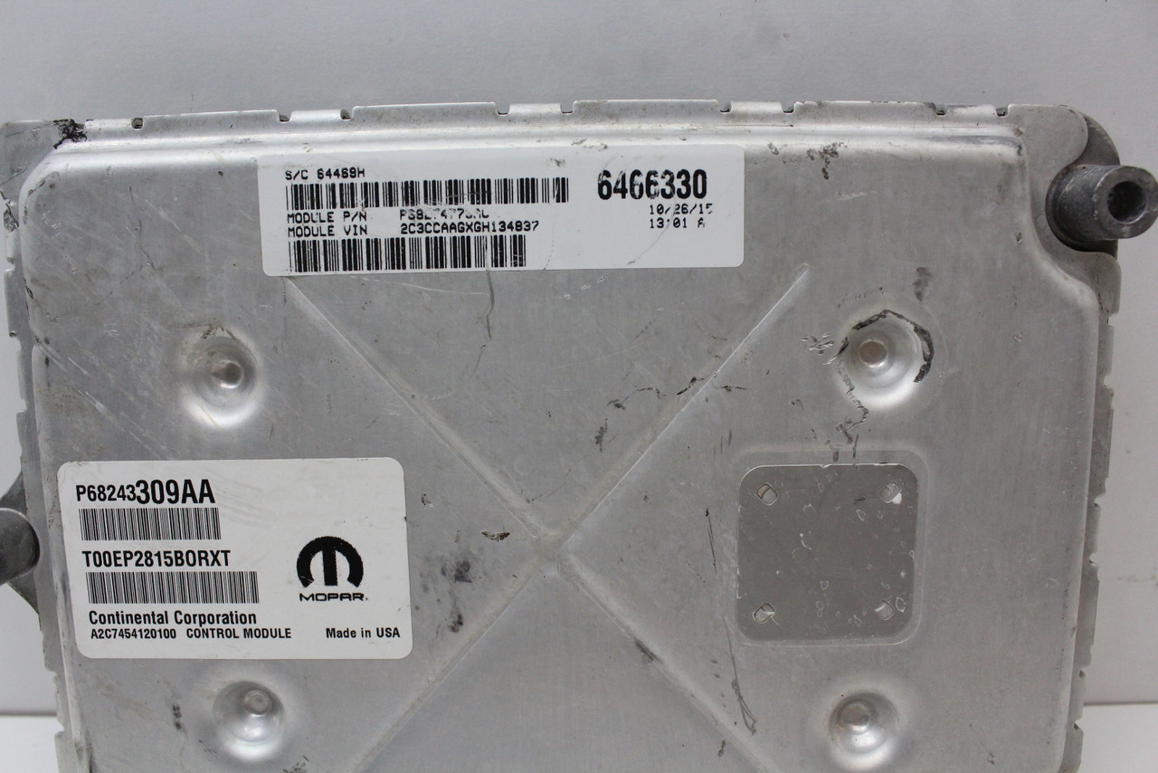16 17 Chrysler 300 P68243309AA Computer Brain Engine Control ECU ECM EBX Module