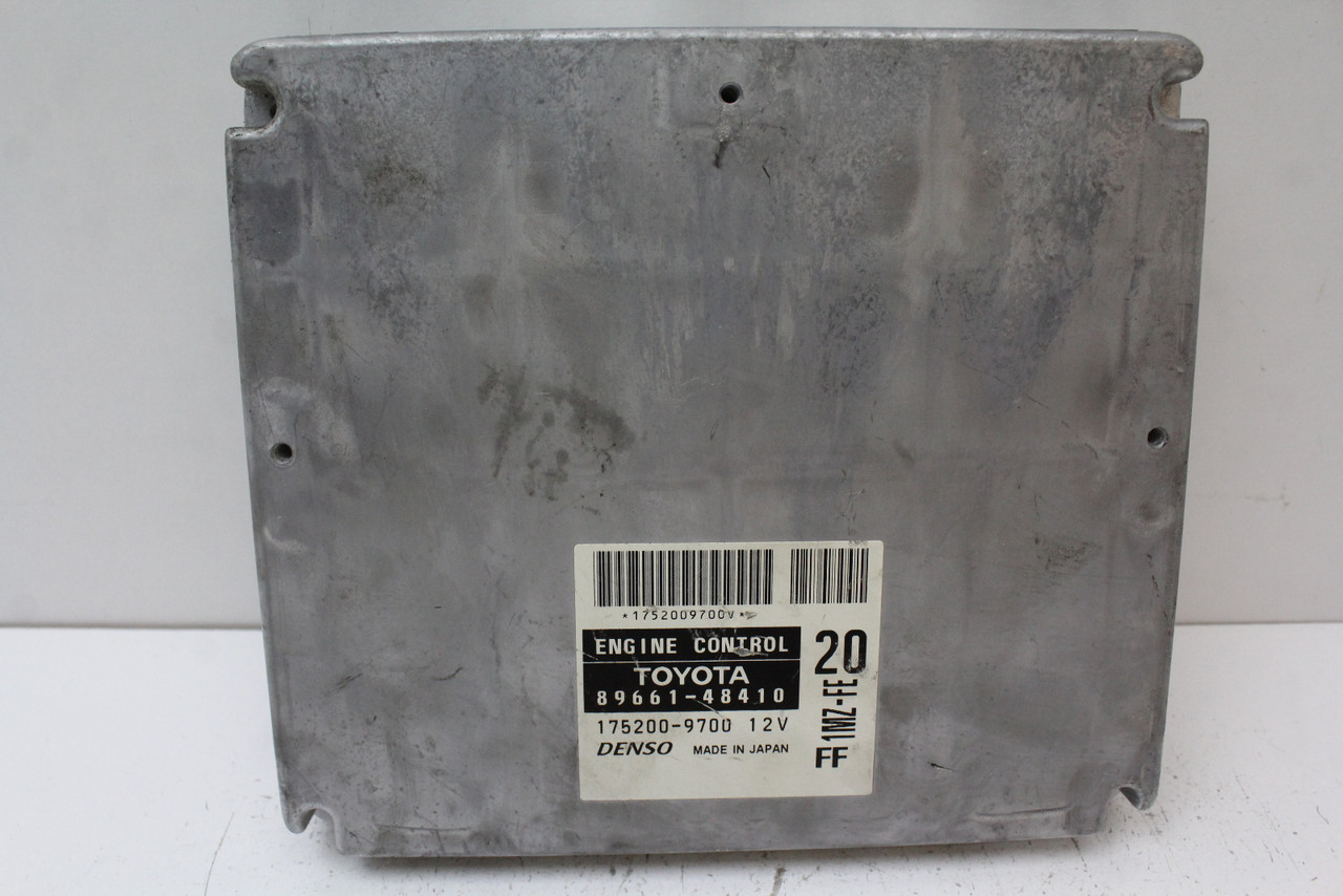 03 2003 Toyota Highlander 89661-48410 Computer Engine Control ECU ECM EBX Module