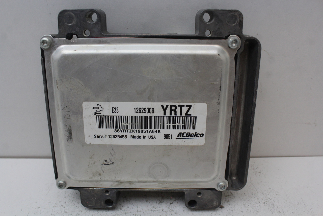 09 2009 Chevrolet Impala 12625455 Computer Engine Control ECU ECM EBX Module