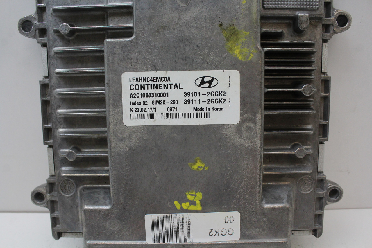 15-17 Hyundai Sonata 39111-2GGK2 Computer Brain Engine Control ECU ECM Module