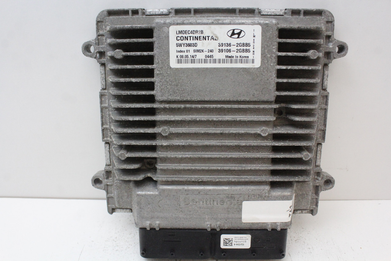 14 15 Hyundai Tucson 39106-2GBB5 Computer Brain Engine Control ECU ECM Module 14 15 Hyundai Tucson 39106-2GBB5 Computer Brain Engine Control ECU ECM Module