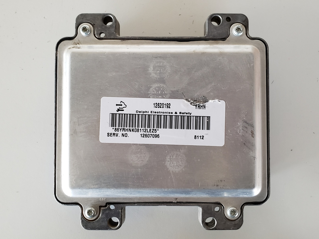 2008 Gmc Canyon 12607096 Computer Brain Engine Control ECU ECM EBX Module