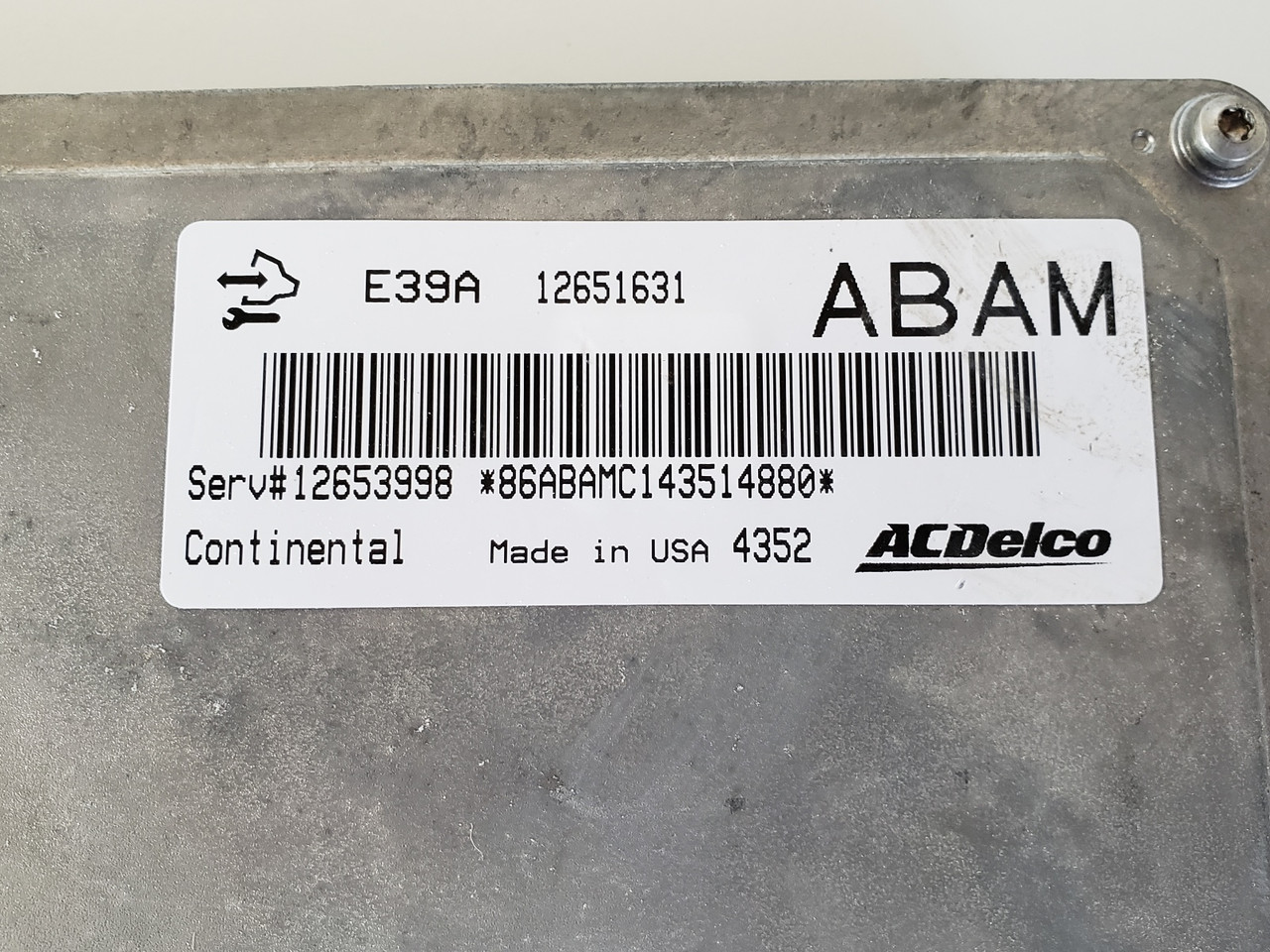 2013-2016 Terrain 12653998 Computer Brain Engine Control ECU ECM EBX Module