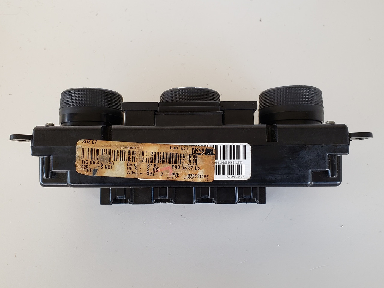 07-09 Vitara XL-7 XL7 25843055 Climate Control Panel Temperature Unit A/C Heater