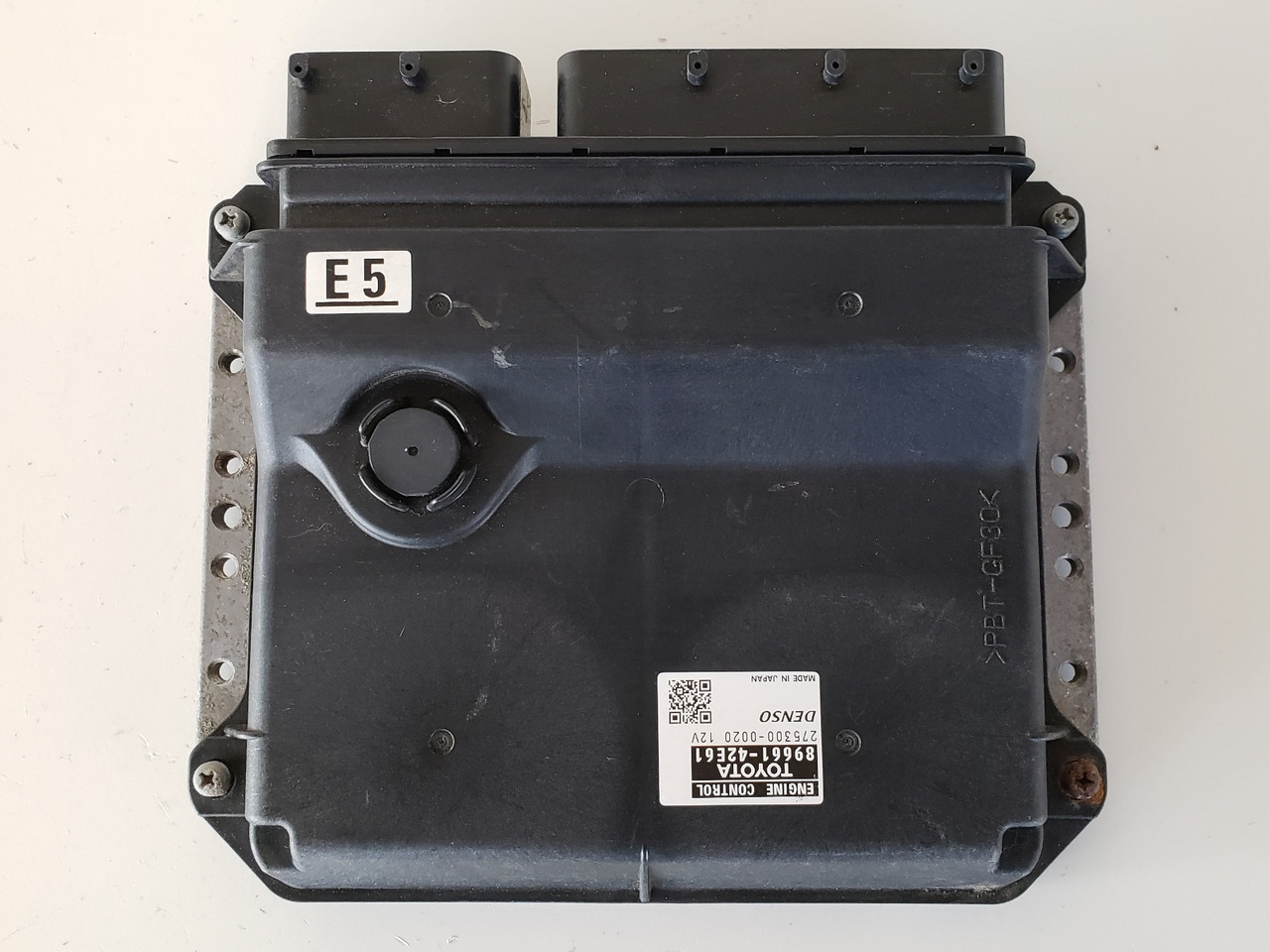 2007 Toyota Rav4 89661-42E60 Computer Brain Engine Control ECU ECM EBX Module