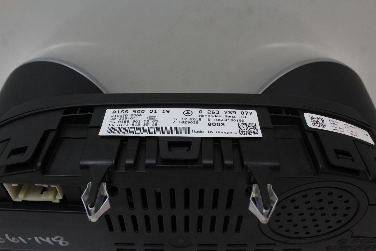 2017 Mercedes GLS450 GLS550 A1669000119 Speedometer Instrument Cluster Gauges 1K