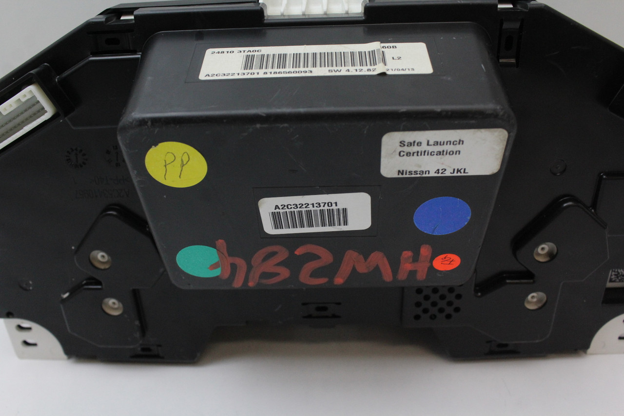 13 2013 Nissan Altima 24810 3TA0C Speedometer Head Instrument Cluster Gauges 66K